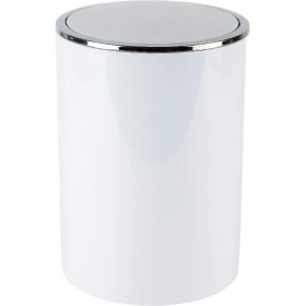 Resim 6 Litre Beyaz Çöp Kovası, Şık ve Kullanışlı Ev ve Ofis Çözümleri 