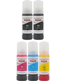 Resim Ekoset Epson 103 L3250 L3251 Uyumlu Mürekkep 70Ml 5 Adet 