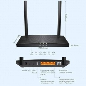 Resim Archer VR400 1200 Mbps Vdsl2 Modem 