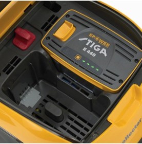 Resim Stiga Collector 548 AE Akülü Çim Biçme Makinesi + Batarya + Şarj Cihazı 