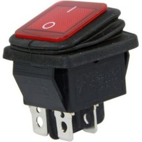 Resim Ic-104W Geniş Körüklü Işıklı Anahtar On-Off 4P 