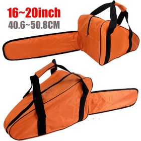 Resim VARIEA-Turuncu Testere Taşıma Çantası Çanta - Dayanıklı Oxford Kumaş, 40.64cm, 45.72cm, 50.8cm testereler için taşınabilir alet saklama alanı Kolay Fermuar Erişimi 