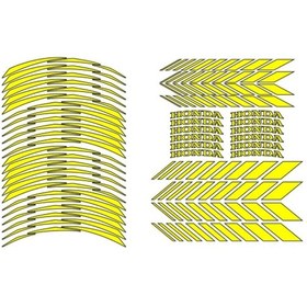 Resim Gogo Florasan Sarı Honda Uyumlu Racing Şerit 