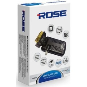 Resim Rose Mini Gold Scart Sd Uydu Alıcısı 