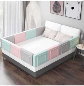 Resim 100 Cm Yatak Bariyeri Bebek Ve Çocuk Korkuluğu Güvenlik Bariyeri 