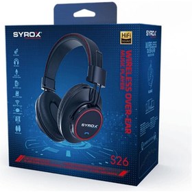Resim Syrox S26 Bluetooth Stereo Kulak Üstü Kulaklık 