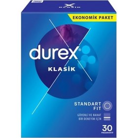 Resim Durex Klasik Prezervatif 30'lu 