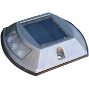 Resim İleri Trafik Güneş Enerjili Yol Butonu Kırmızı 