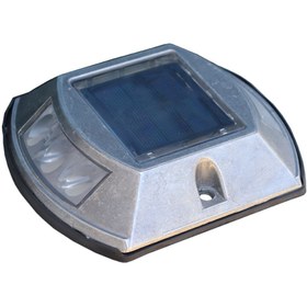 Resim İleri Trafik Güneş Enerjili Yol Butonu Kırmızı 