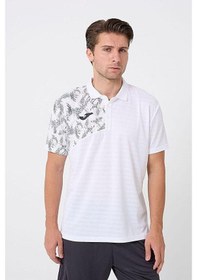 Resim Lescon Joma Premium Polo T-shirt Beyaz 