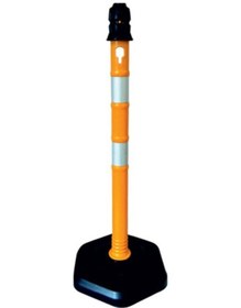 Resim İleri Trafik Dubalı Uyarı Dikmesi 534231174 63 x 1000 MM Sarı 