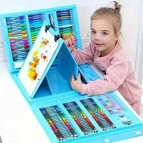 Resim 208 adet Profesyonel Sanat Malzemeleri - Yağ Pastelleri, Renkli Kalem, Markalar, Ergonomik Tutucu Kutusuyla Genç Sanatçılar İçin Çizim Araçları, Canlı Renklerle Yaratıcı Oyun Seti, Başlangıçlar İçin Sanat Malzemeleri|Canlı Sanat Malzemeleri|Dayanıklı Sanat Malzemeleri, Başlangıçlar İçin Sanat Malzemeleri 
