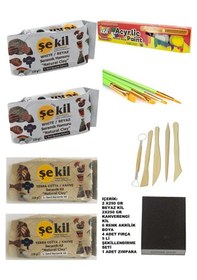 Resim Seramik Hamuru Kil Başlangıç Seti 