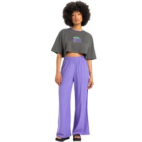Resim Quiksilver Hono Pant Kadın Mor Pantolon 