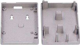 Resim Entatial Elektronik Endüstrisi için Sabit Disk Kılıfı, Metal Kutu Soğutma Kabuğu Alüminyum Alaşımlı Soğutucu Bilgisayar Sabit Sürücü Muhafazaları (gri) 