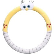 Resim Xiyyadms Sevimli Süngerbob Kareşort Desenli Polar Direksiyon Kılıfı - Sıcak Tutar, Kaymaz, Kolay Takılır Diğer 