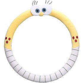 Resim Xiyyadms Sevimli Süngerbob Kareşort Desenli Polar Direksiyon Kılıfı - Sıcak Tutar, Kaymaz, Kolay Takılır Diğer 