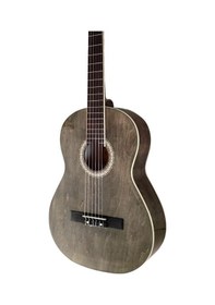 Resim Clariss Ccg-100bk Klasik Gitar Siyah Gül Klavye Kenar Şeritli Sap Ayarlı 