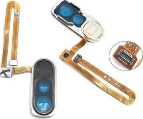 Resim Xiaomi Mi Poco F1 Mi Pocophone F1 Parmak Izi Tarayıcı Dokunmatik Sensör Ana Düğme Flex Kablo + Kamera Çerçevesi 