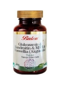 Resim Glukozamin Kondroitin Msm Boswellia Akgünlük Glukosamin Bosvelya 120 Tablet X 1200 Mg 