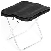 Resim Vkemall Açık Hava Kamp Üçgen Katlanır Tabure Taşınabilir Balıkçı Taburesi Katlanabilir5 Gümüş 