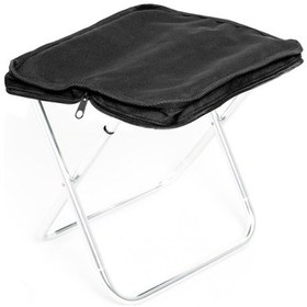 Resim Vkemall Açık Hava Kamp Üçgen Katlanır Tabure Taşınabilir Balıkçı Taburesi Katlanabilir5 Gümüş 