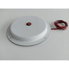 Resim Ayge 12 V Dc Anahtarlı Yuvarlak Led Lamba Beyaz 