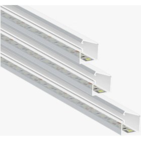 Resim Verto Mutlusan Kablo Kanalı 13 X12,5 Şeffaf Yapışkanlı 2mt (001 004 013012 20 44 ) 