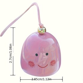 Resim Zil çekiçli rüzgar çanı, metal küçük ziller, bahçe asma süslemeleri için uygun DIY malzeme Noel zilleri 