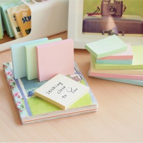 Resim Stickn Sarı Postit Yapışkanlı Not 