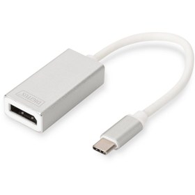 Resim Assmann Digitus Usb 3.0 (usb Tip C) Displayport (dp) Grafik Adaptörü giriş: 1 X Usb Tip C Erkek (bilgisayar 