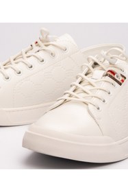 Resim MARCOMEN Erkek Günlük Deri Hafif Taban Sneaker Beyaz 