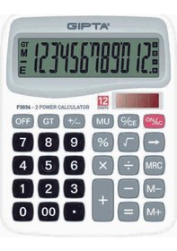 Resim Gıpta F3036 Masaüstü 12 Hane Hesap Makinesi 