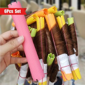 Resim 6 adet Profesyonel Soğuk Perm Kıvırma Çubuğu Seti - Güvenli Toka Tasarımı ile Dayanıklı, Uzatılmış Spiral Kıvırma Araçları, Normal Saçlar için DIY Stil Aksesuarları, Salon Kalitesinde Saç Stil Ekipmanları, Saç Stil Araçları | Canlı Kıvırma Çubukları | Dayanıklı Kıvırma Çubukları, Ev için Kıvırma Çubukları 