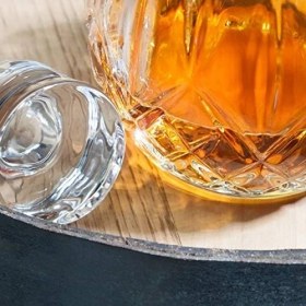 Resim Rcr Opera – Yuvarlak Şarap Şişesi Klangvollem, Şeffaf Cam 