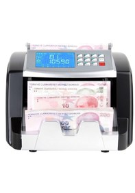 Resim Plus Silver Pro Mix Karışık Para Sayma Makinesi Ve Sahte Yakalama - Tl Ve Euro Karışık - Usd Adet Sayım - Müşteri Ekranı 
