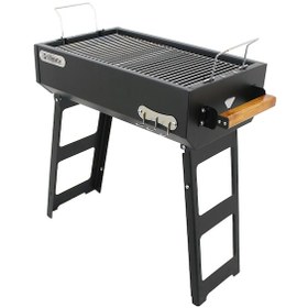 Resim Grillmate Gm60 Katlanır Ayaklı Ve Döküm Izgaralı Mangal 