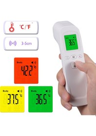 Resim Gajeena Kollektif Isı Ölçer: Düşük Dokunmatik Enfrared, 0.5sn Hızlı Okuma, 3 Renkli Işık, Vücut/nesne Seçeneği, Otomatik Kapatma 