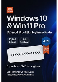 Resim Mıcrosoft Windows 10 Pro Lisans Anahtarı 