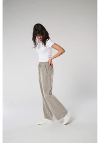 Resim Only Onltizana Cotton Loose Kadın Pantolon 15319090 Gri 