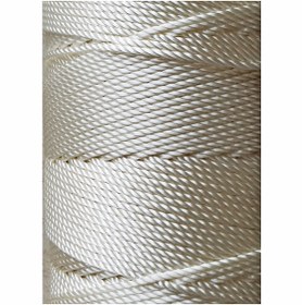 Resim ALETÇANTAM 3 Büküm Yüksek Kalite Kopmayan İp 42No Naylon Ağ İpi 1.5mm İnşaat Çırpı Duvar Uçurtma İpi - 500 Gr 