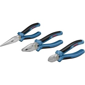 Resim Bucuks Mey Ithalat® Bosch 3 Parça Alet Seti Pense Yan Keski Kargaburun 