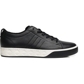 Resim Greyder 13292 Siyah Hakiki Deri Erkek Sneaker Siyah 