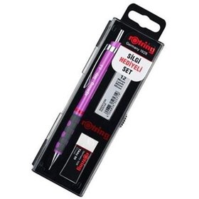 Resim Rotring Okul Seti Versatil+Min Silgi Hediyeli 0.5 MM Mor RO-KK07-05MR 