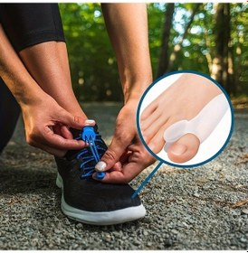 Resim Willowhaven Bej 10 Parça Silikon Ayak Parmak Ayırıcı Yoga Koşu Yürüyüş İçin Esnek Dayanıklı 