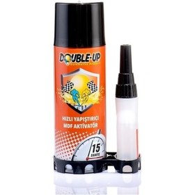 Resim Double Up Mdf Kit Aktivatör+hızlı Yapıştırıcı Seti 200+50ml 
