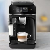 Resim Philips Premium Lattego Tam Otomatik Espresso Makinesi, Tek Dokunuşla 4 Çeşit Içecek + Luciole Lambader 