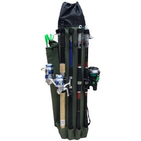 Resim Powerex Balıkçı Sırt ve Kamış Olta Çantası 