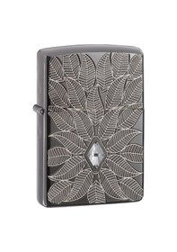 Resim Zippo Pl 24095 Carved Leaves Çakmak 