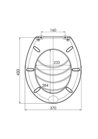 Resim Klozet Kapağı / Line 